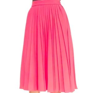 Kate spade accordion pleated pink skirt 6